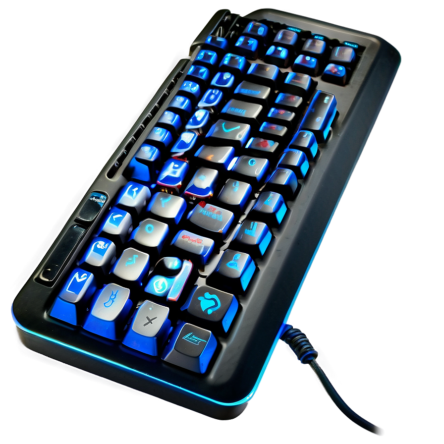 Gaming Keyboard With Braided Cable Png Jxr60