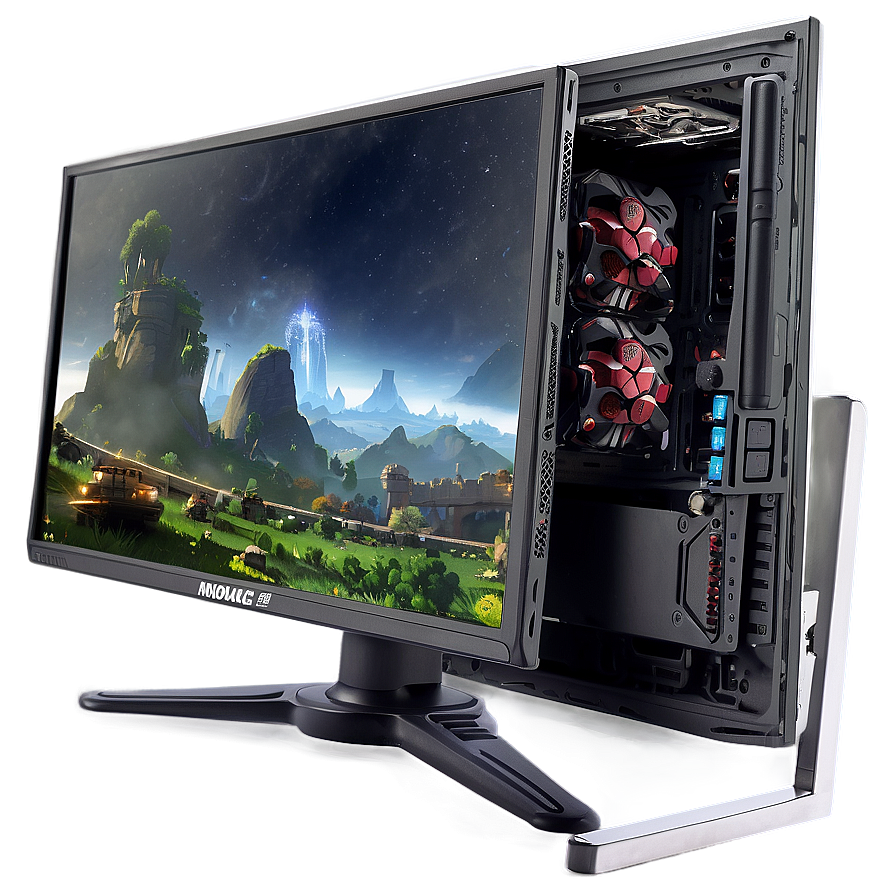 Gaming Monitor For Consoles Png 06212024