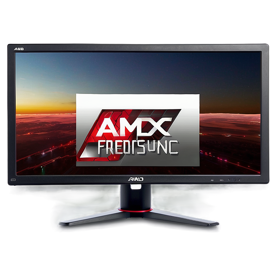 Gaming Monitor With Amd Freesync Png Rpu