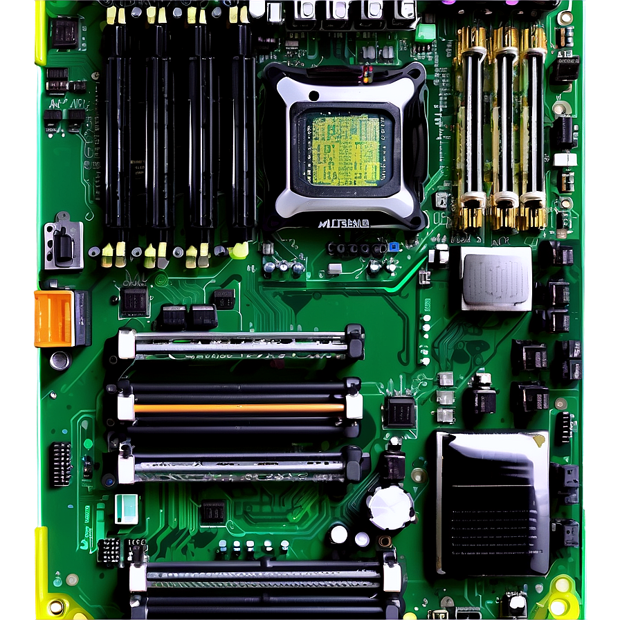 Gaming Motherboard Illustration Png 06202024