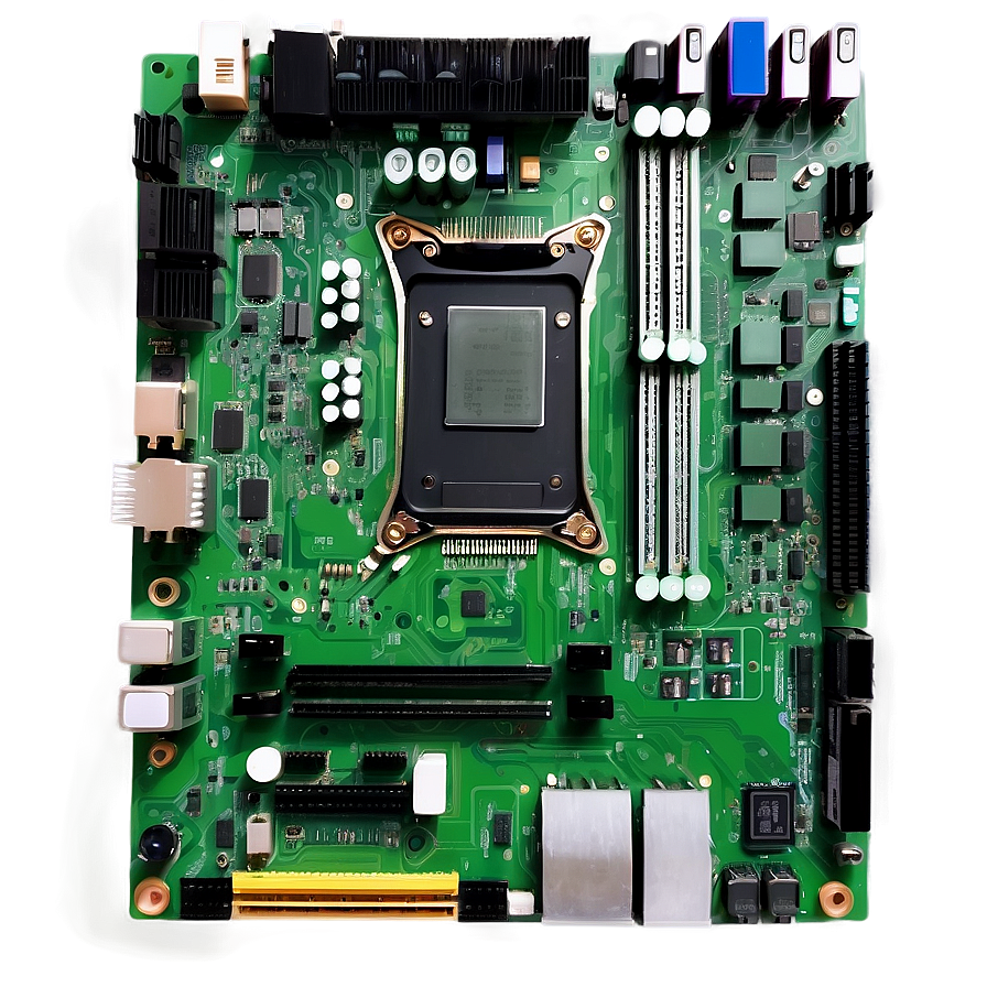 Gaming Motherboard Illustration Png Jaj86