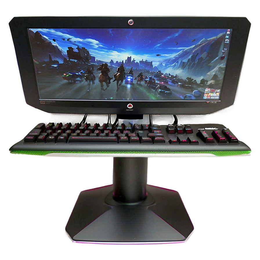 Gaming Setup Computer Screen Png 52