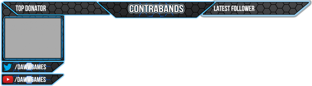 Gaming Stream Overlay Design