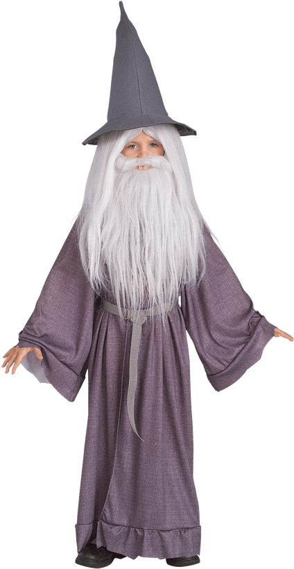 Gandalf Costume Child Portrait