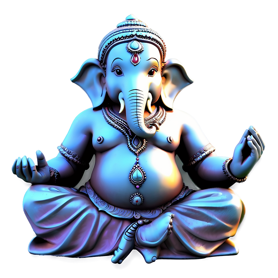 Ganesh Blessing Pose Png 06202024