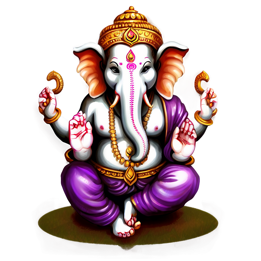 Ganesh Illustration Png Xcy