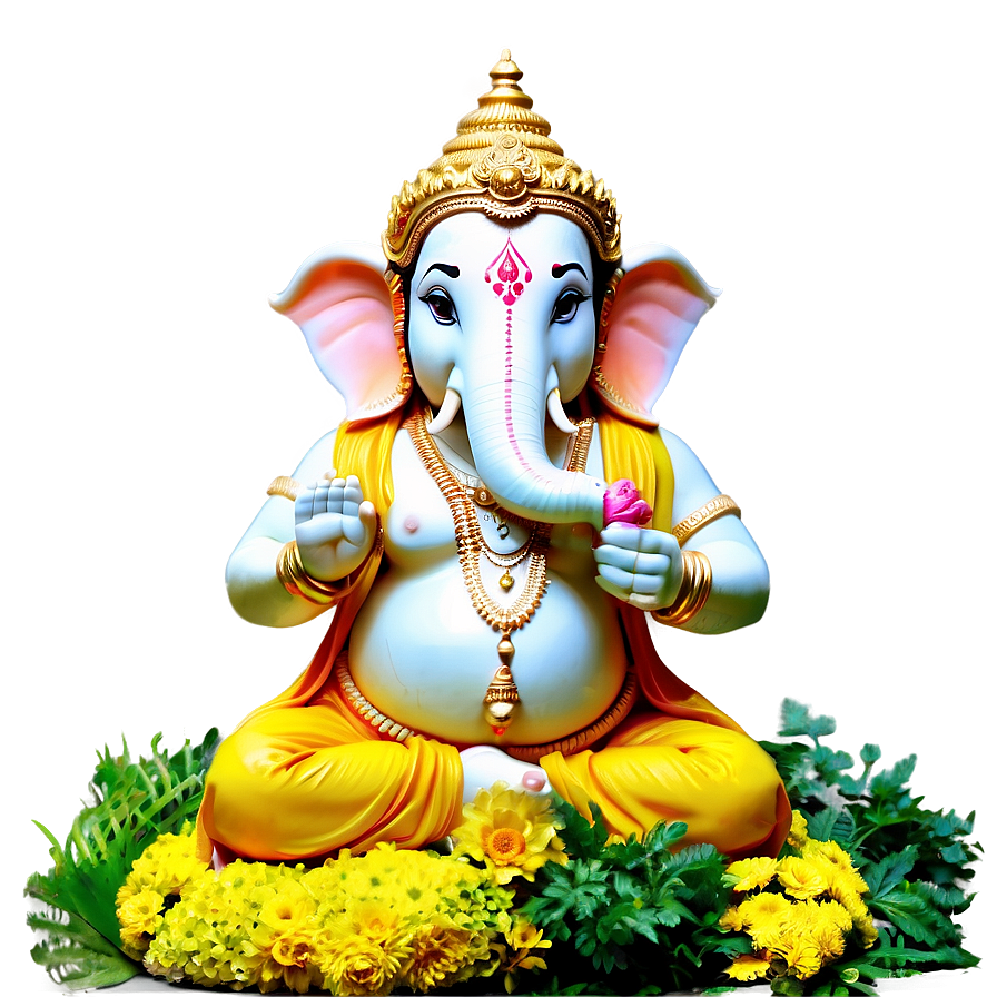 Ganesh In Nature Png 87