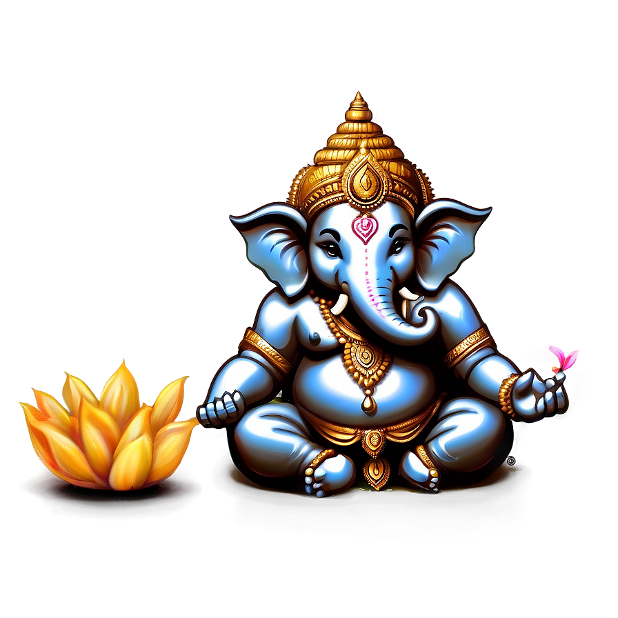 Ganesh Sketch Png Hdt