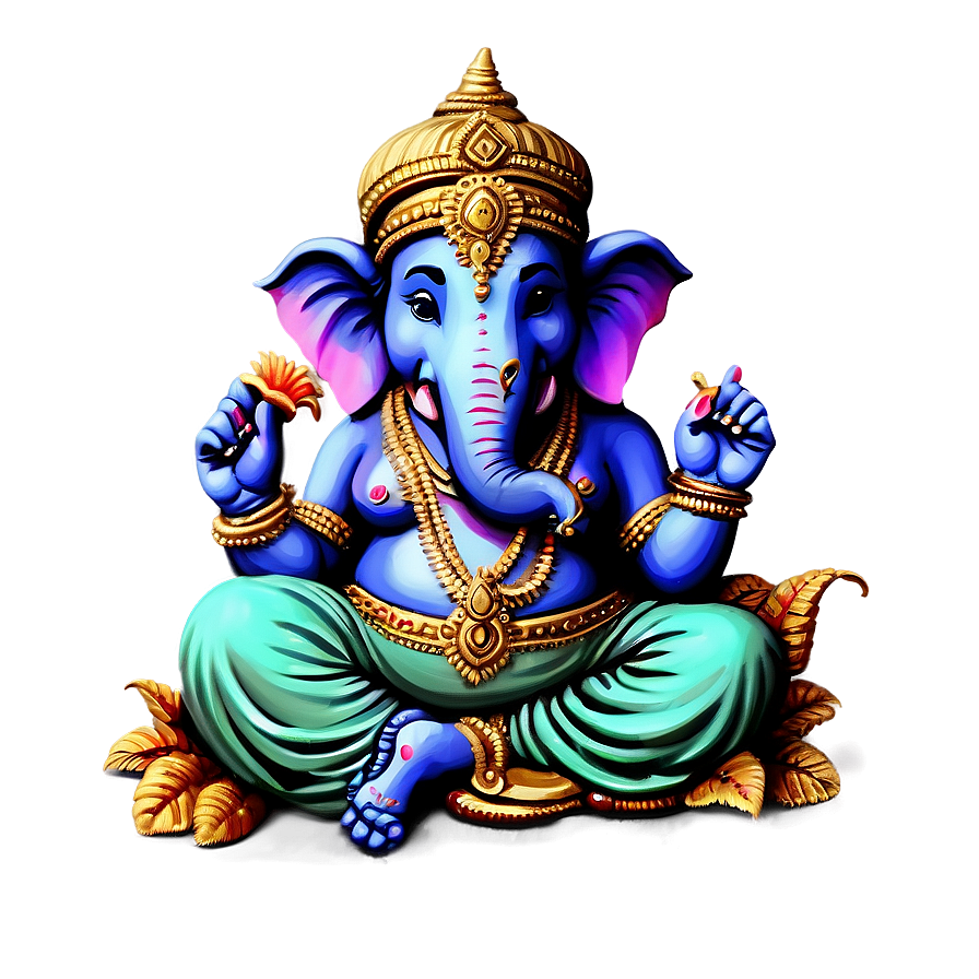 Ganesh With Mouse Png 06202024