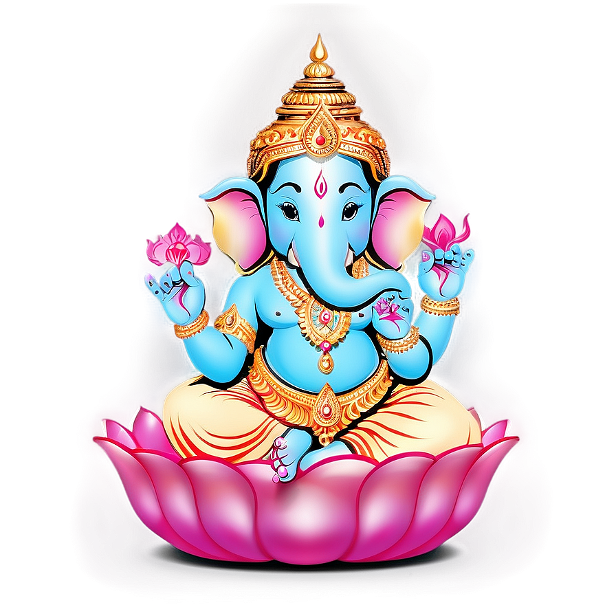 Ganesh With Shiva Linga Png Vvt