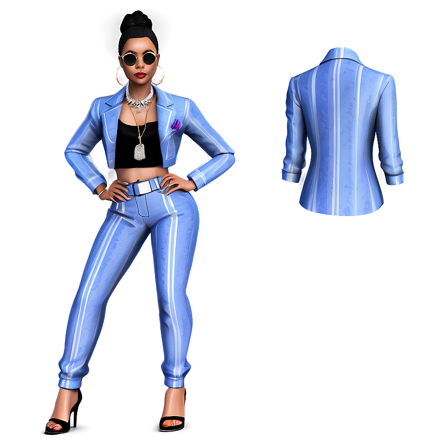 Gangster Chic Outfit Png 38