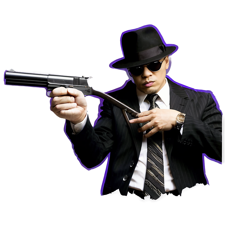 Gangster Themed Wallpaper Png 06232024