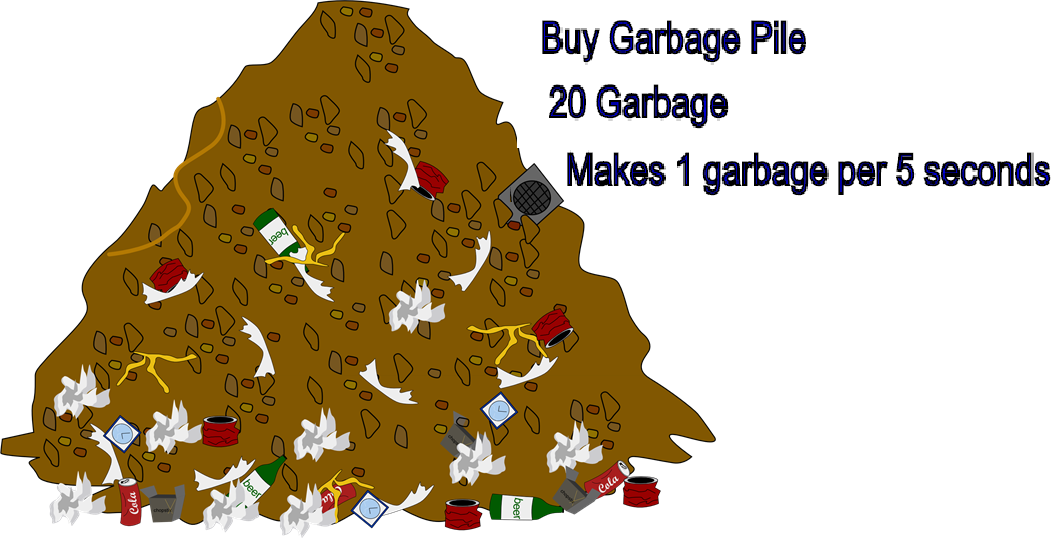 Garbage Pile Generation Concept