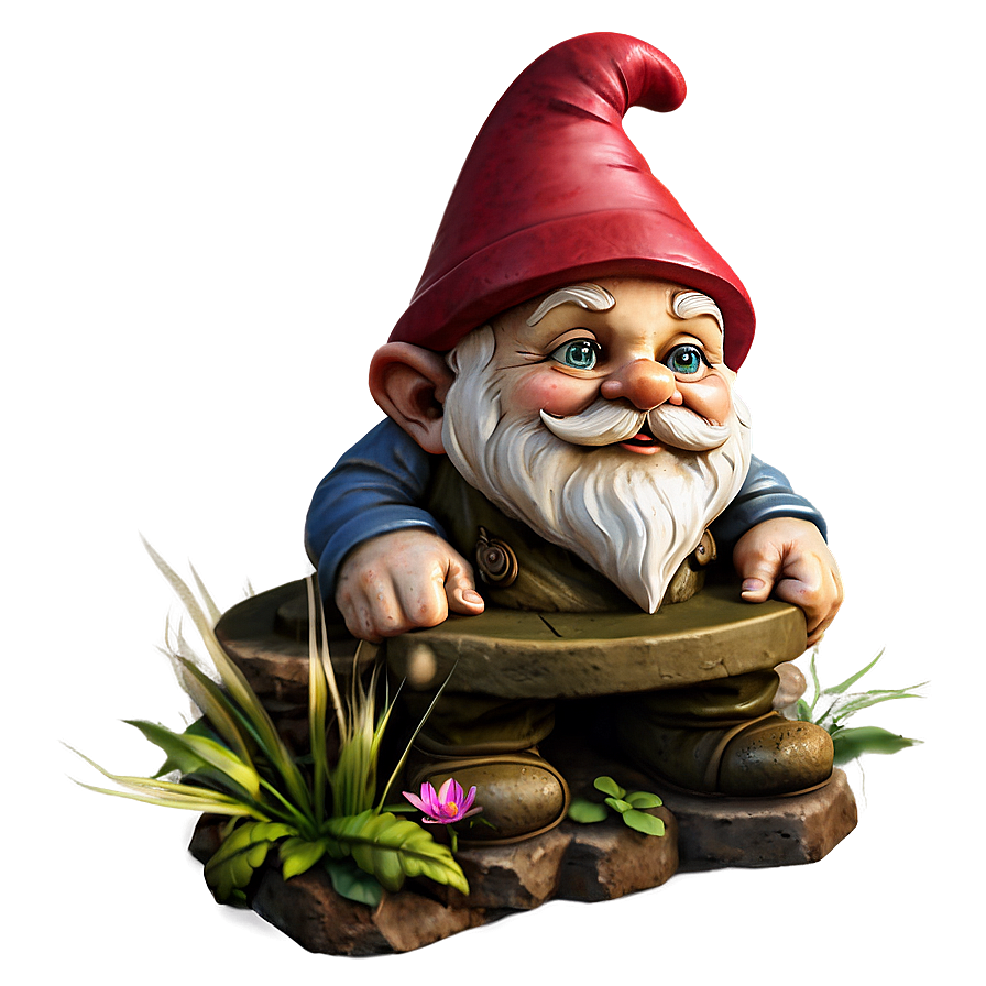 Garden Gnome Statue Png Bom79