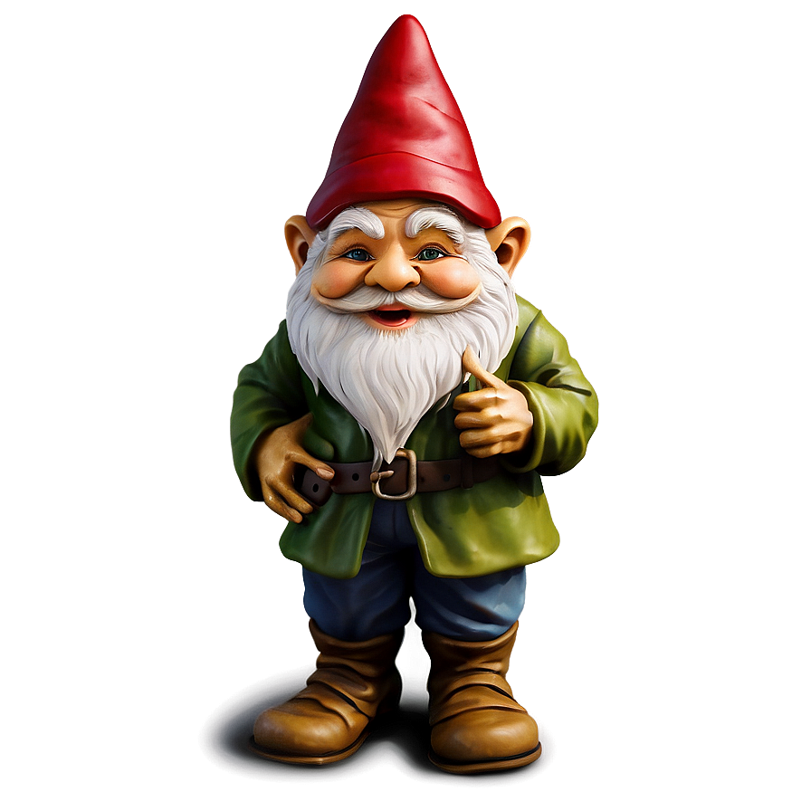 Garden Gnome With Frog Png 70