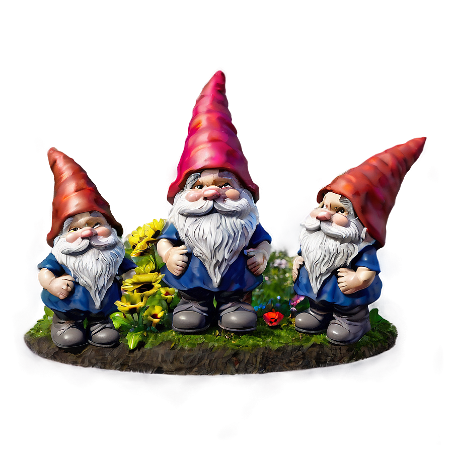 Garden Gnome With Hat Png Vmd95