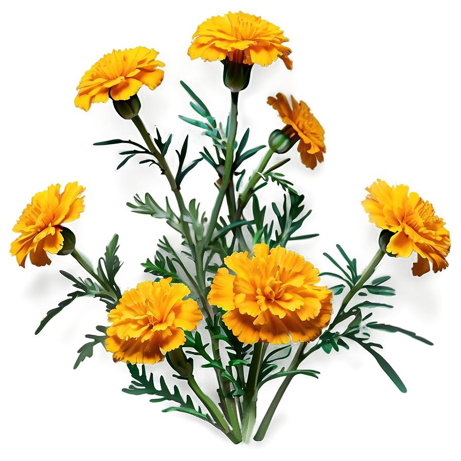 Garden Marigold Png 06112024