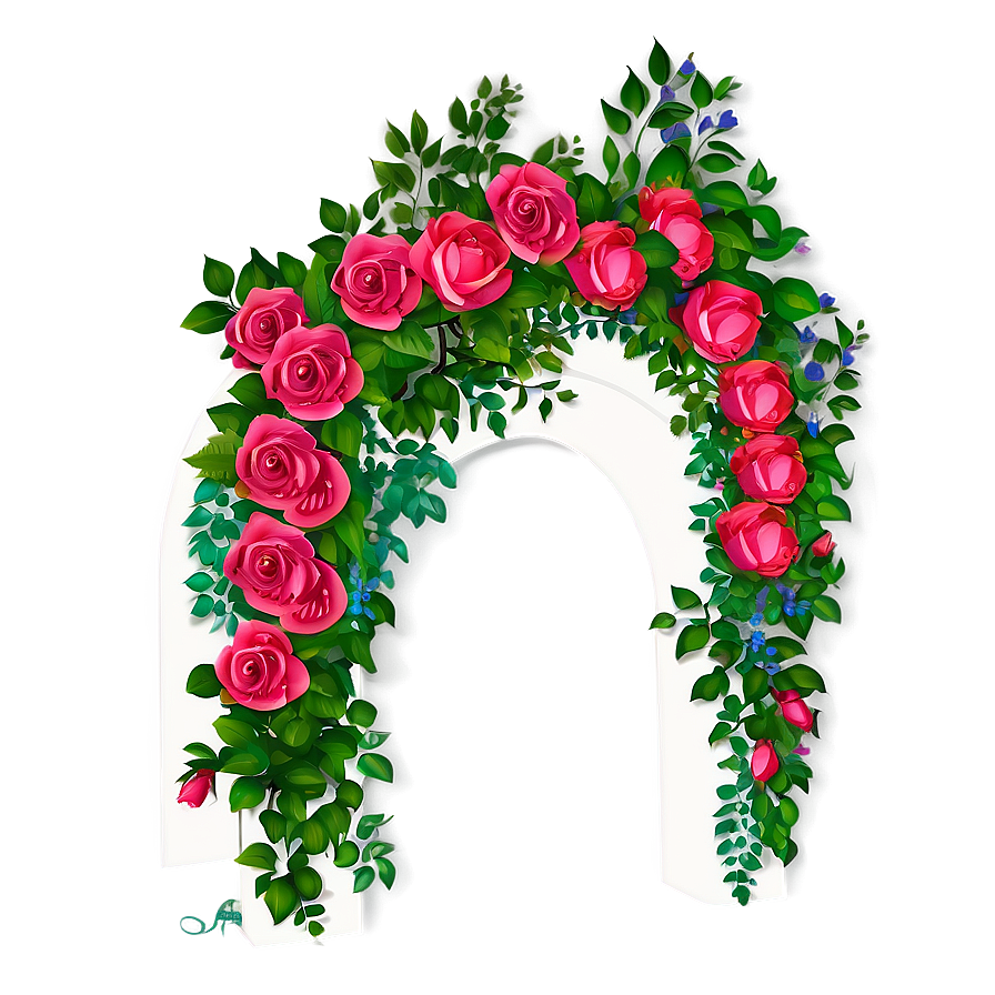 Garden Rose Arch Png 39