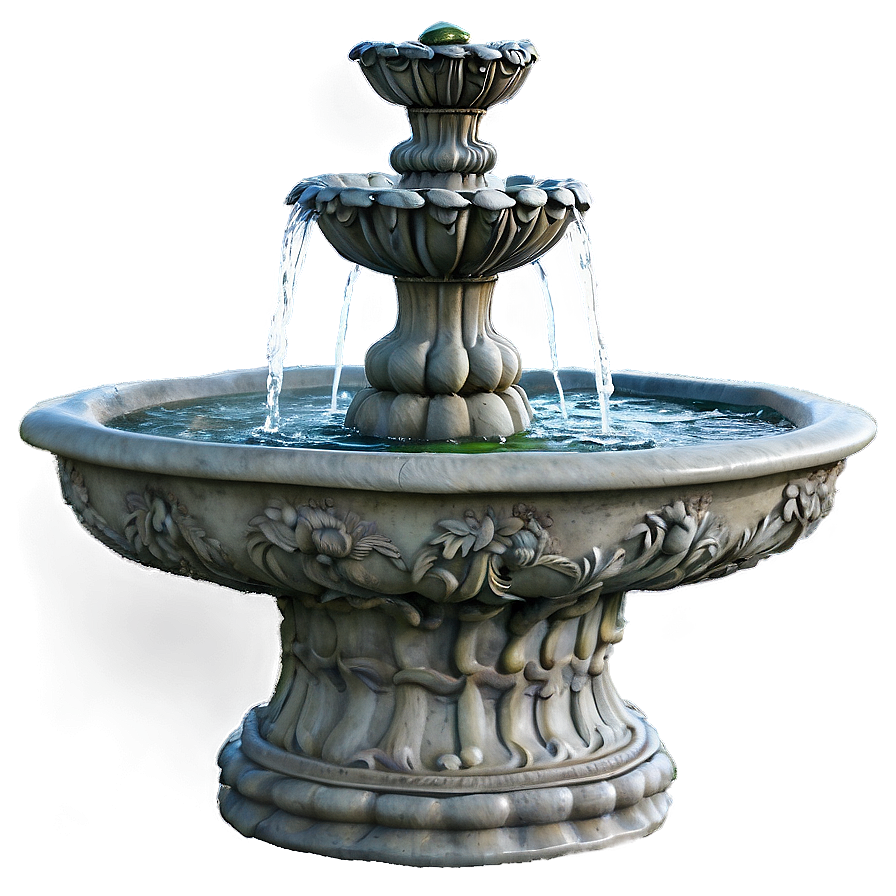 Garden Water Fountain Png Dcb58