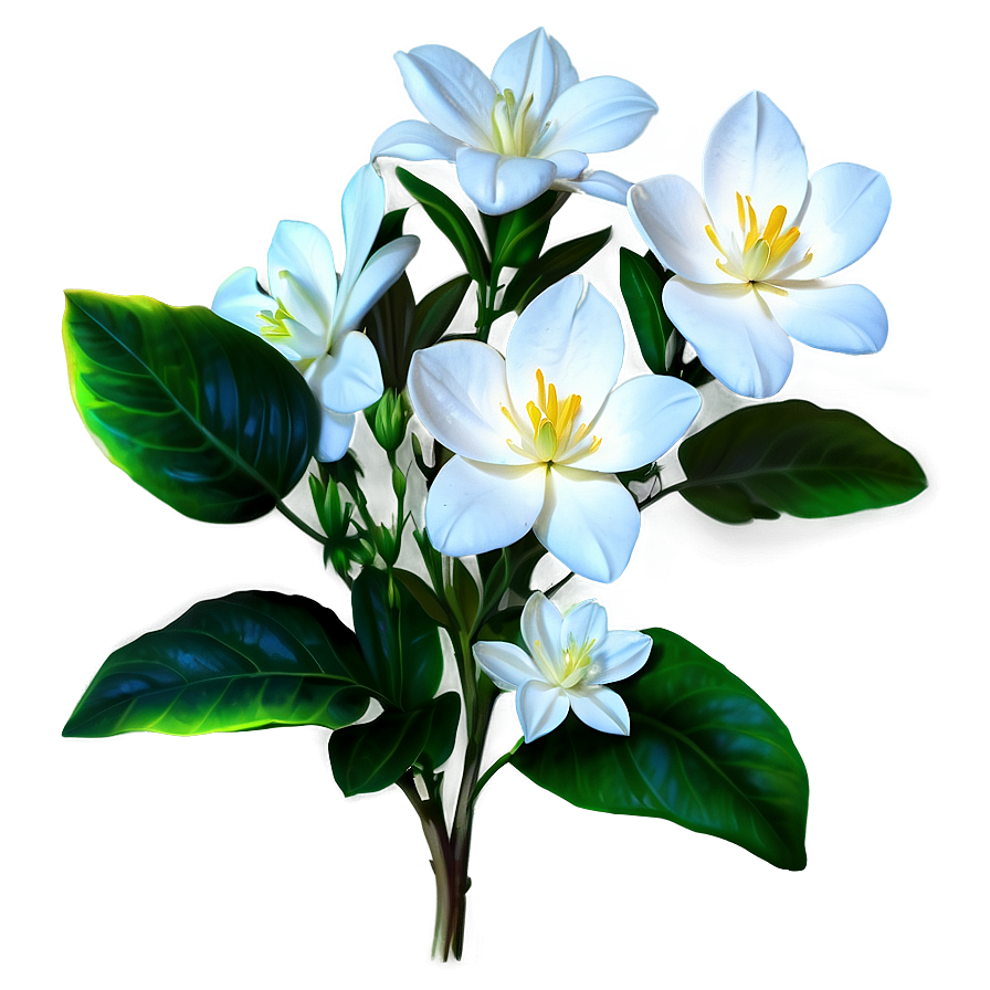 Gardenia Flower Bush Png 06122024