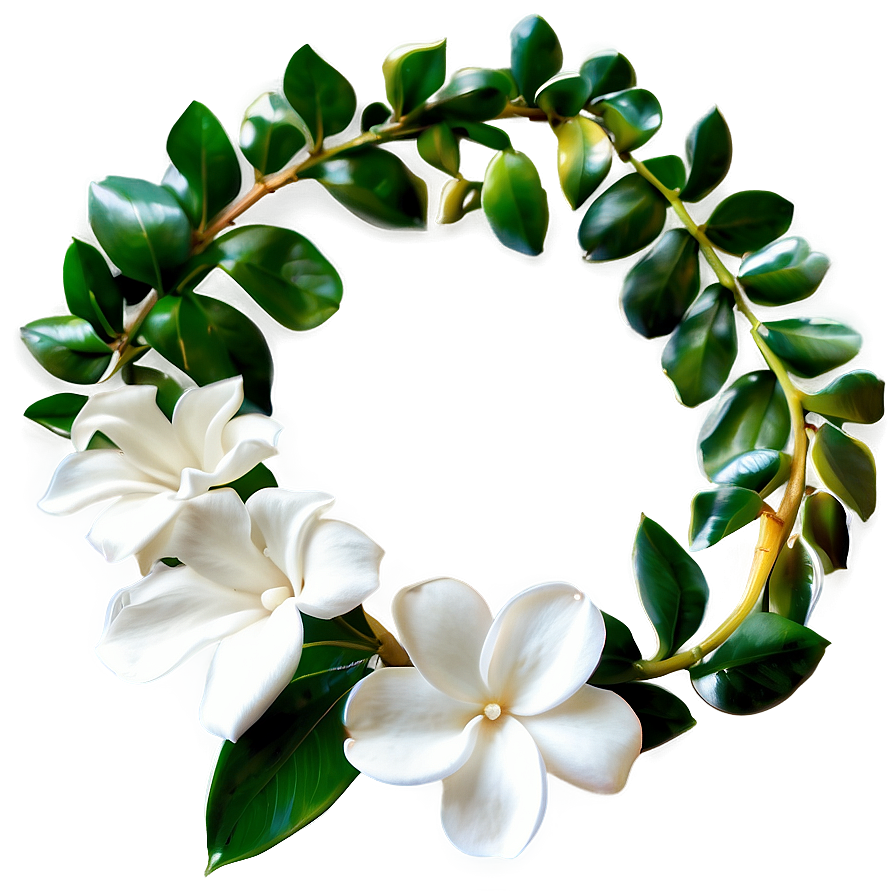 Gardenia Hawaiian Lei Png Ooc