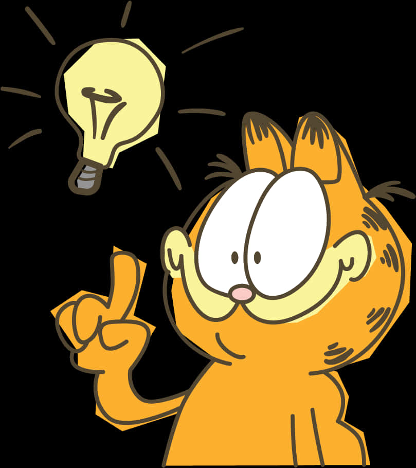 Garfield_ Idea_ Lightbulb_ Moment