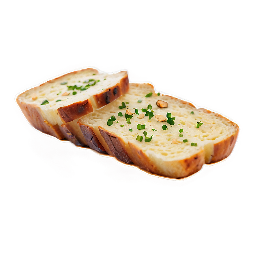 Garlic Bread Slice Png 06132024