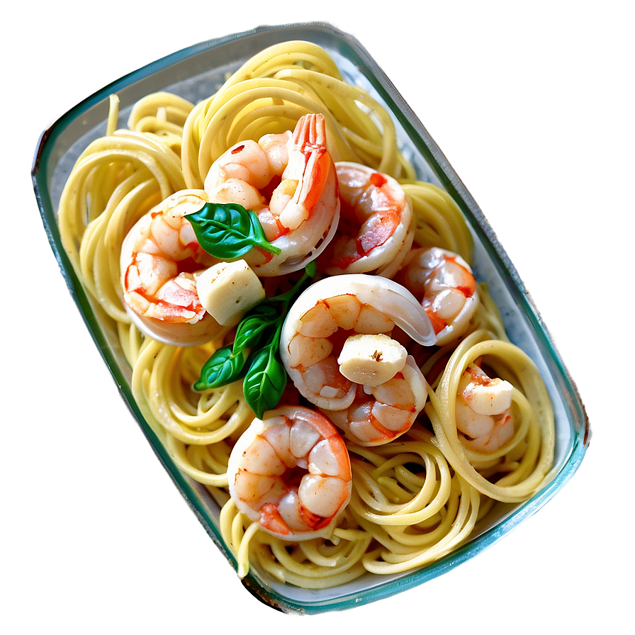 Garlic Butter Shrimp Pasta Png 05242024