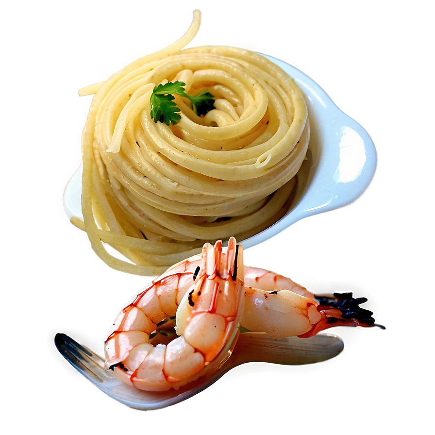 Garlic Butter Shrimp Pasta Png Loy80