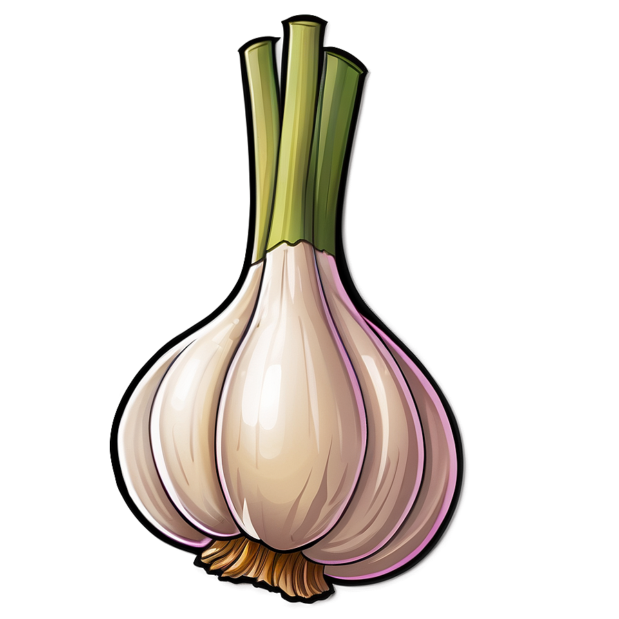 Garlic Cartoon Png Sph