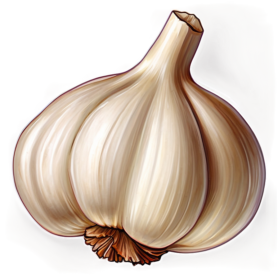 Garlic Drawing Png 95