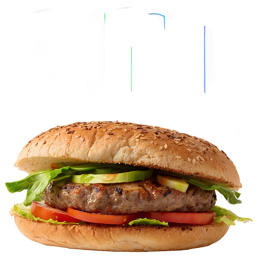 Garlic Herb Lamb Burger Png Ipq2