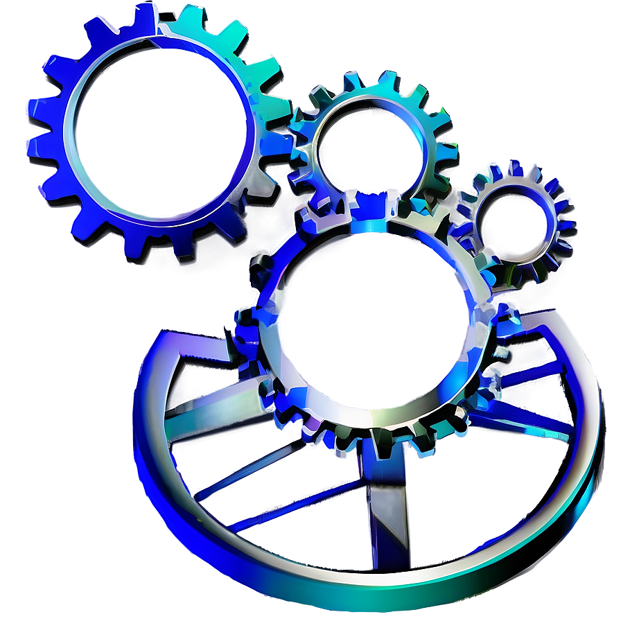 Gear In Circle Icon Png 26