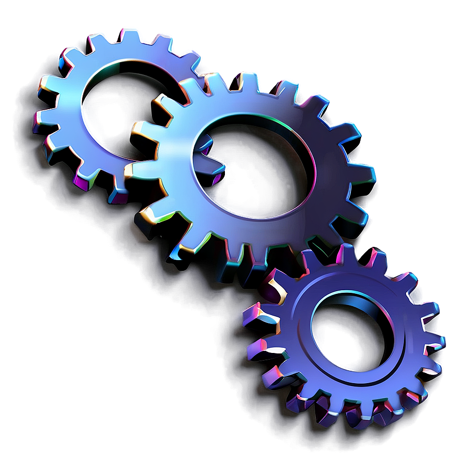 Gear In Circle Icon Png Pqx