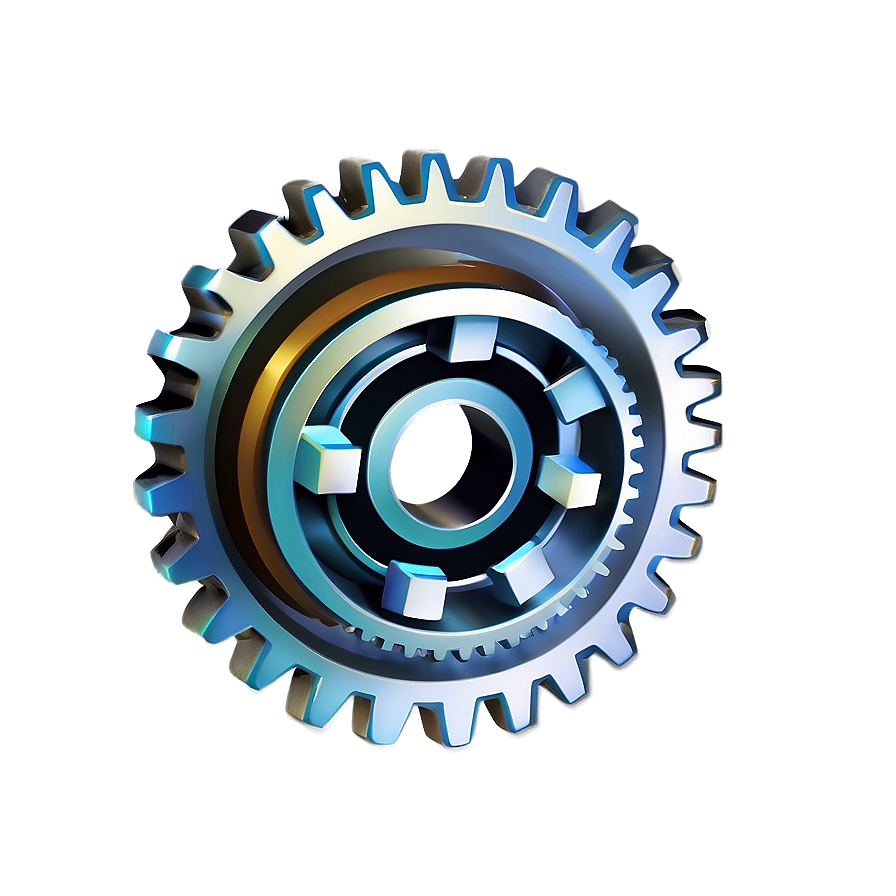 Gear In Motion Icon Png 56