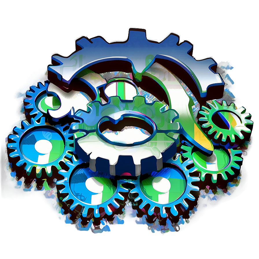 Gears Drawing Png Rsy