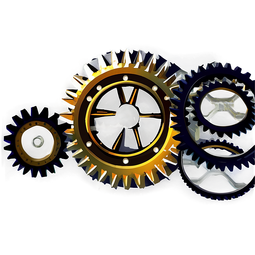 Gears Pattern Png Esg47