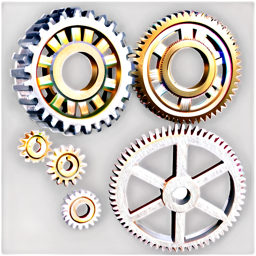 Gears Set Png 05252024