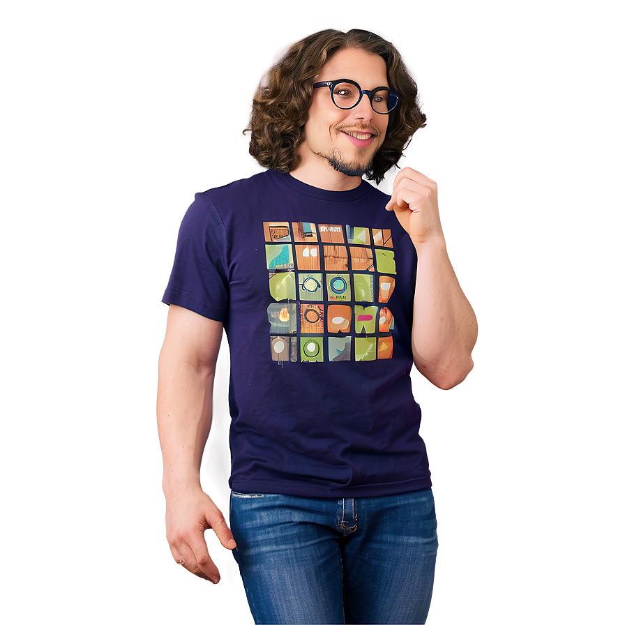 Geek Culture T-shirt Pattern Png Rnc