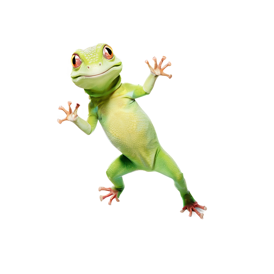 Geico Gecko Fun Fact Pose Png 84