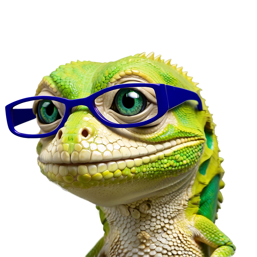 Geico Gecko With Glasses Png 44