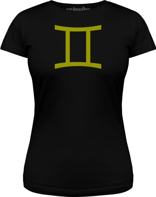 Gemini Zodiac Sign T Shirt Design