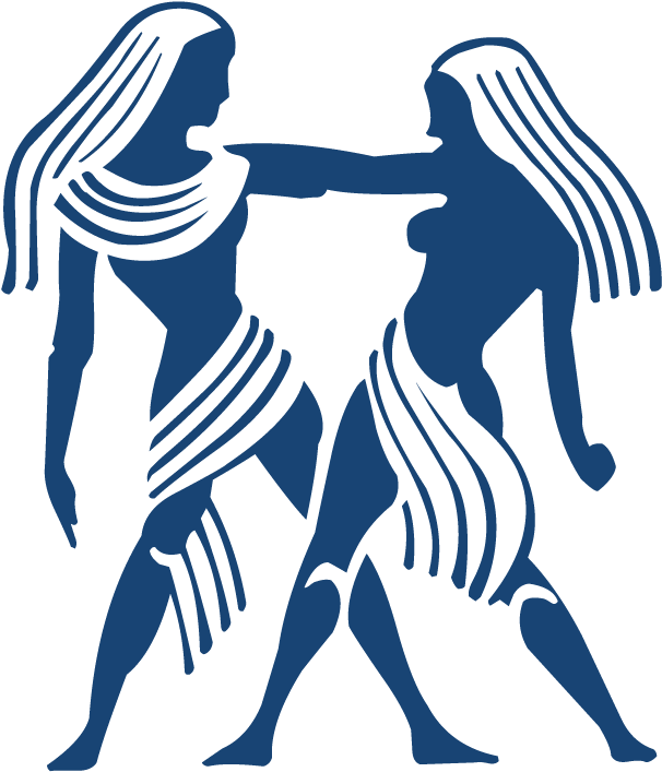 Gemini Zodiac Symbol Graphic