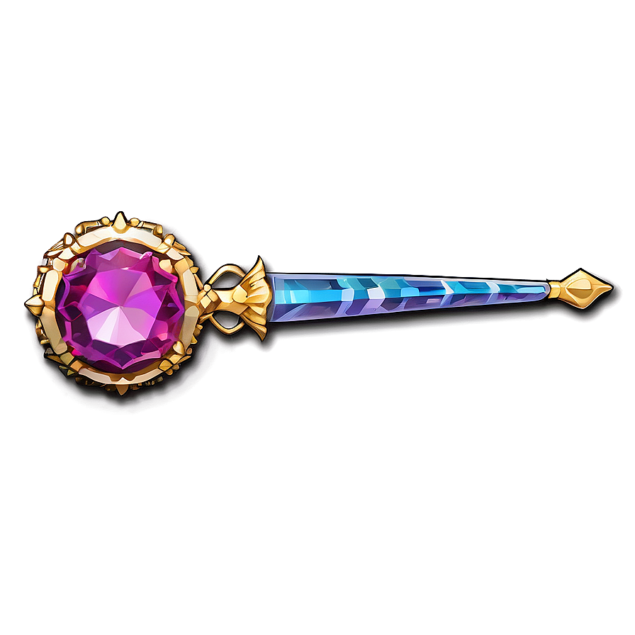 Gemstone Wand Png 61