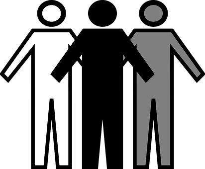 Gender Symbols Black Background