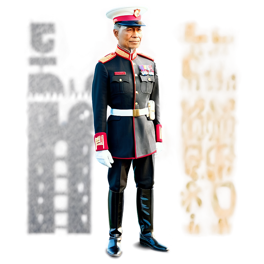 General In Parade Uniform Png Nho83