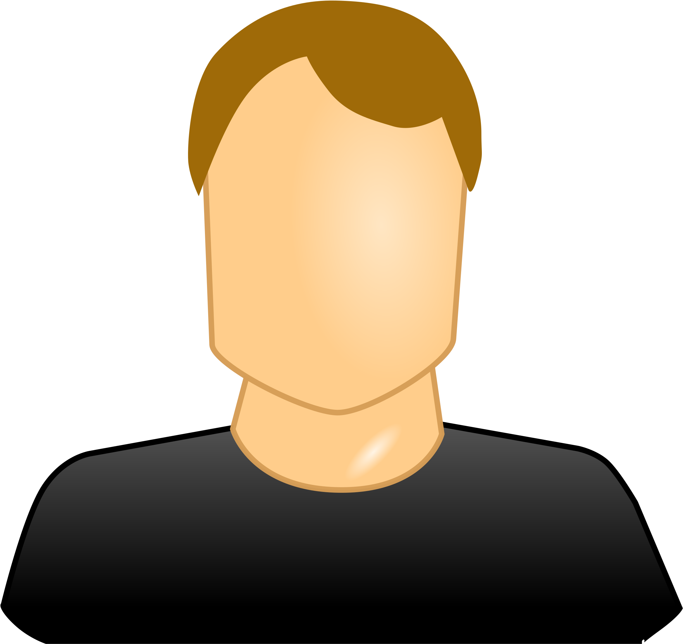 Generic Male Avatar Graphic