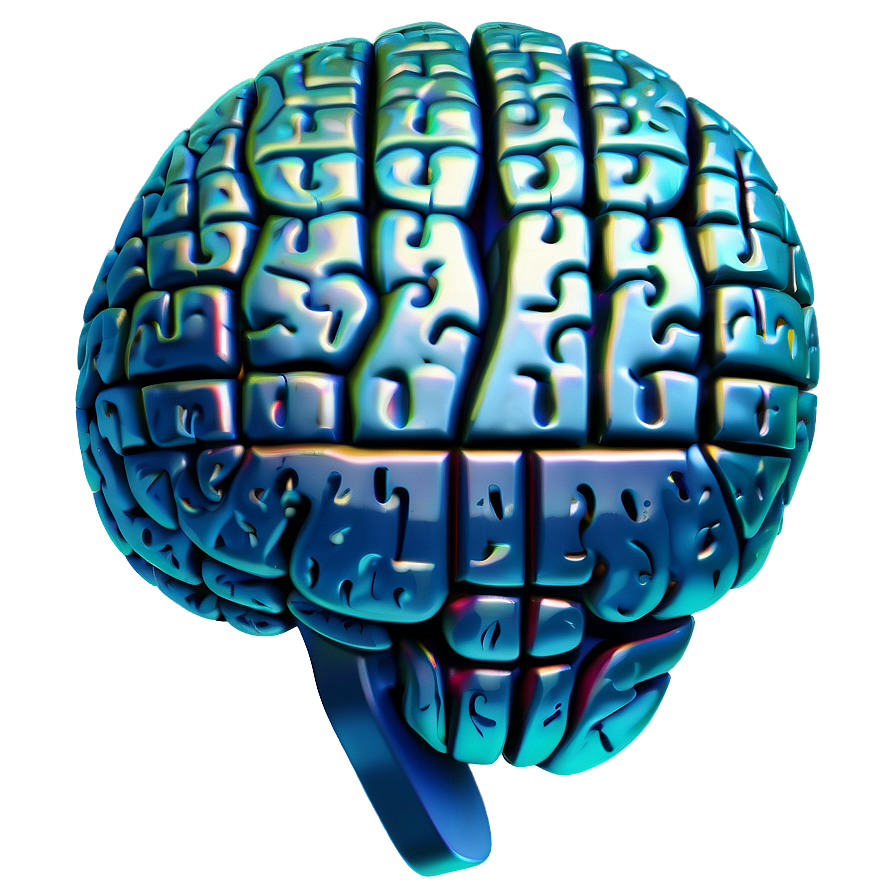 Genius Brain Emoji Png 50