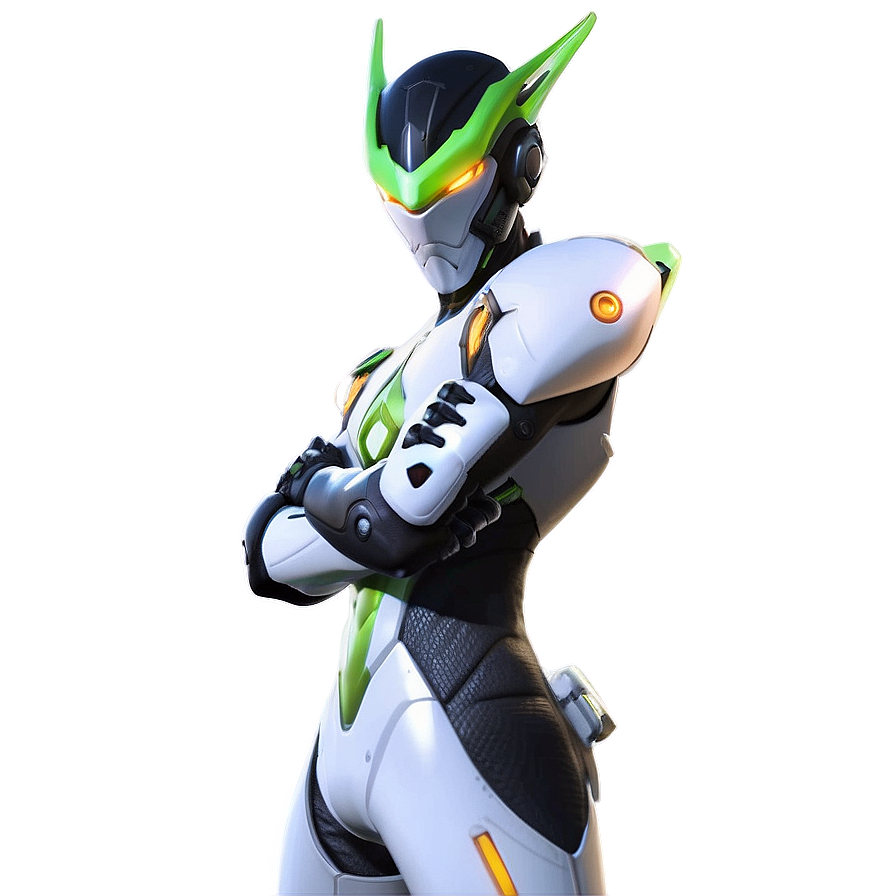 Genji Overwatch Character Png Odb27