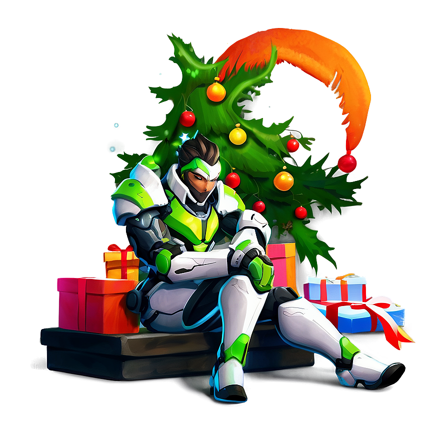 Genji Overwatch Christmas Png 06202024